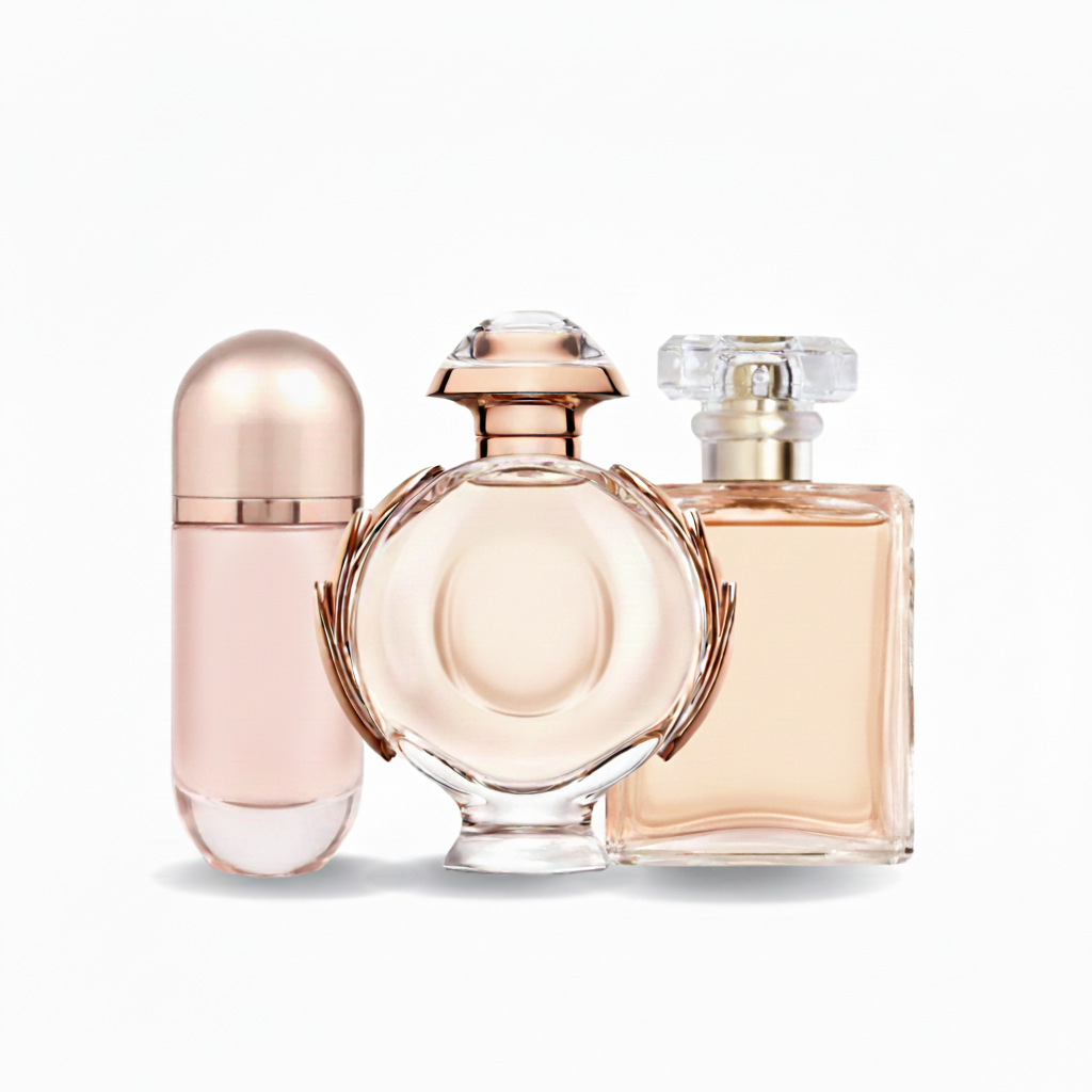 SET MIT 6 PARFÜMS: Blumige und Exotischer Damen-Eau de Parfums, Kollektion mit frischen und eleganten Duftnoten