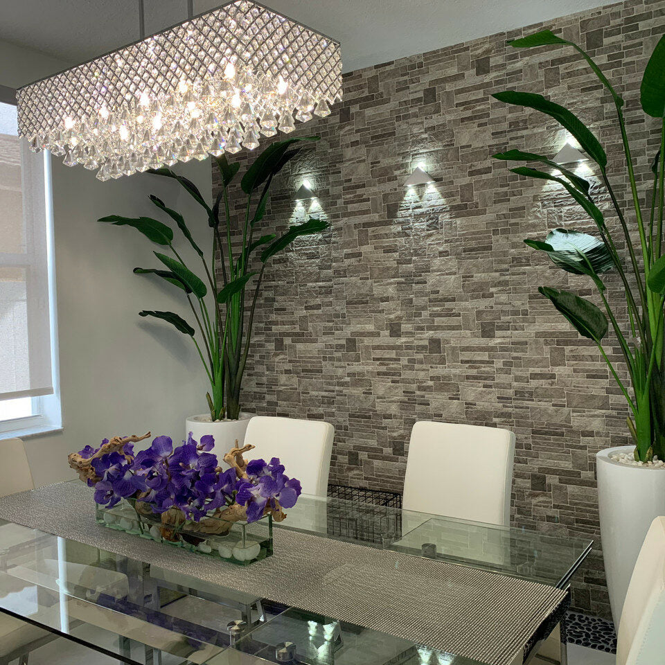 2,1 m Paradiesvogelblume mit Dax L Topf